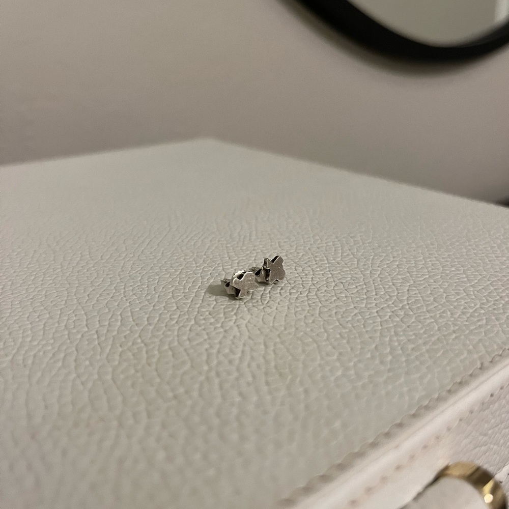 James Avery Texas Shaped Studs Silver